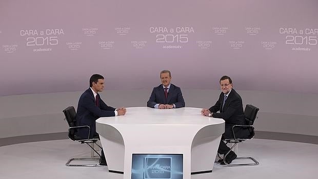 Sánchez y Rajoy, en el cara a cara previo a las elecciones