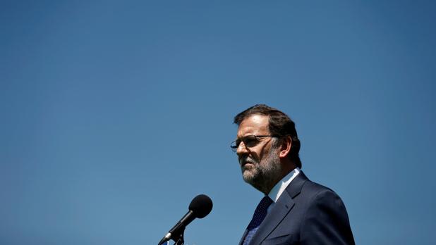 El presidente del Gobierno en funciones y líder del PP, Mariano Rajoy,