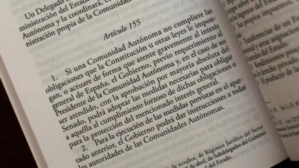 Artículo 155 de la Constitución española