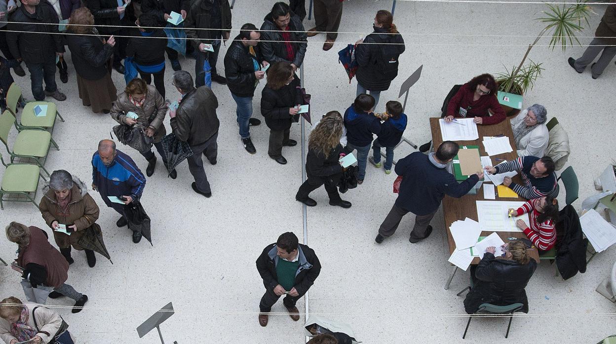 Más de 6,5 millones de electores están llamados a participar en las próximas elecciones andaluzas de 2018