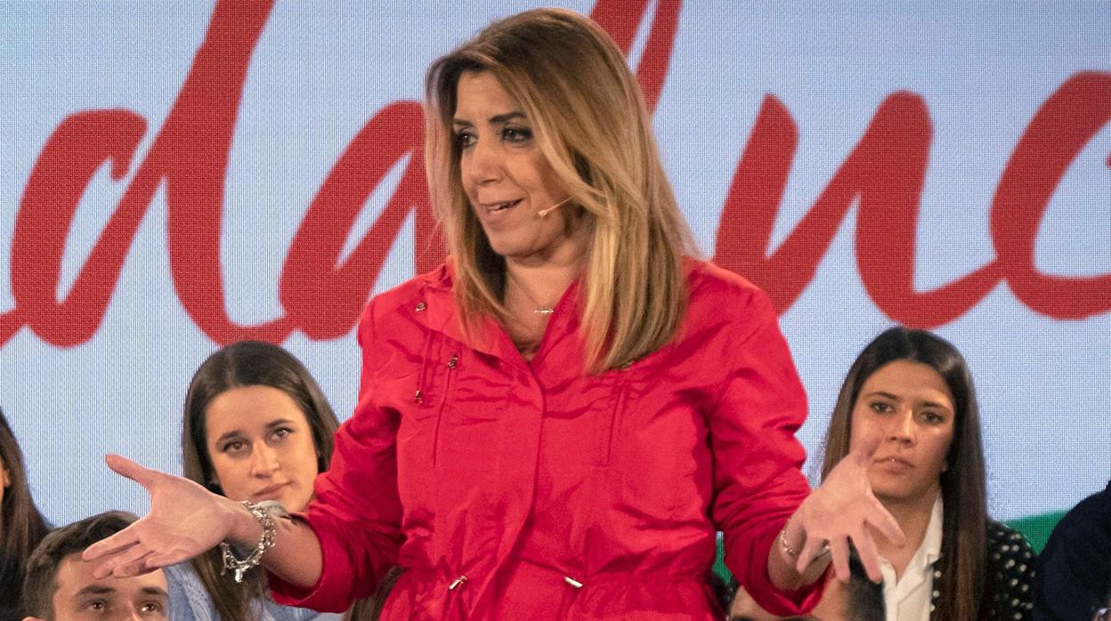 Susana Díaz es la candidata del PSOE a la Presidencia de la Junta en las elecciones andaluzas de 2018