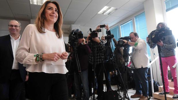 Susana Díaz: «Las elecciones generales no deben ser cambio de cromos con las andaluzas»