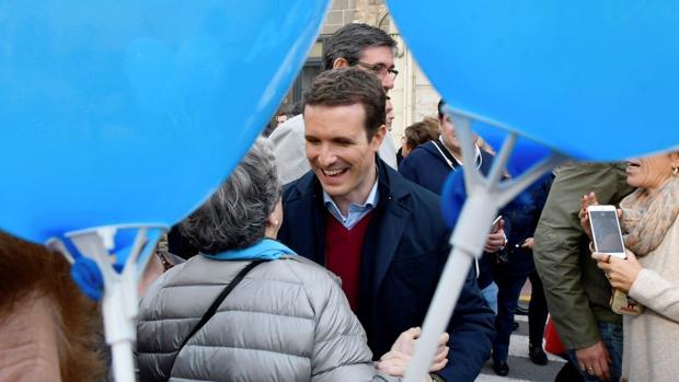 Pablo Casado: «Me da pena Susana Díaz, ya no está feliz, se le ha acabado la batería de campaña»