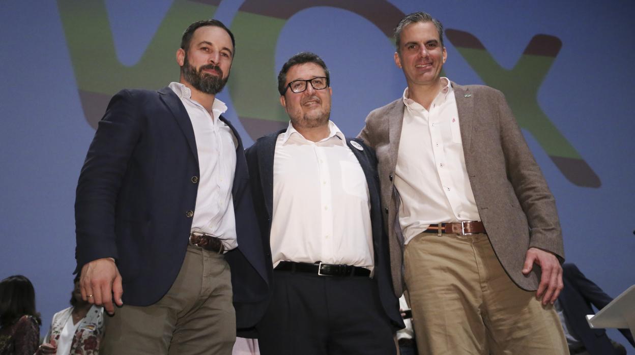 Abascal, Serrano y Ortega, de VOX