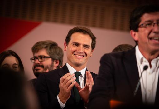 Albert Rivera y Juan Marín, este domingo