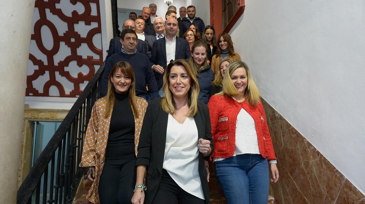 Susana Díaz, este lunes