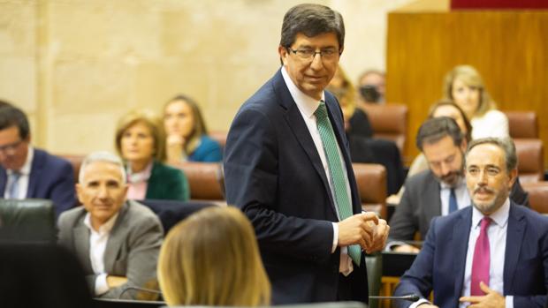 Juan Marín advierte: el pacto con el PP puede sufrir cambios durante la legislatura