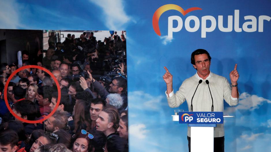 Aznar, en Barcelona: «No siendo candidato a nada ni queriendo serlo, soy candidato a ser un buen español»