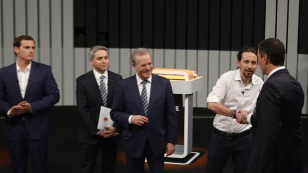 Cinco líderes, un minuto de oro y verificación de datos en directo: así será el debate electoral