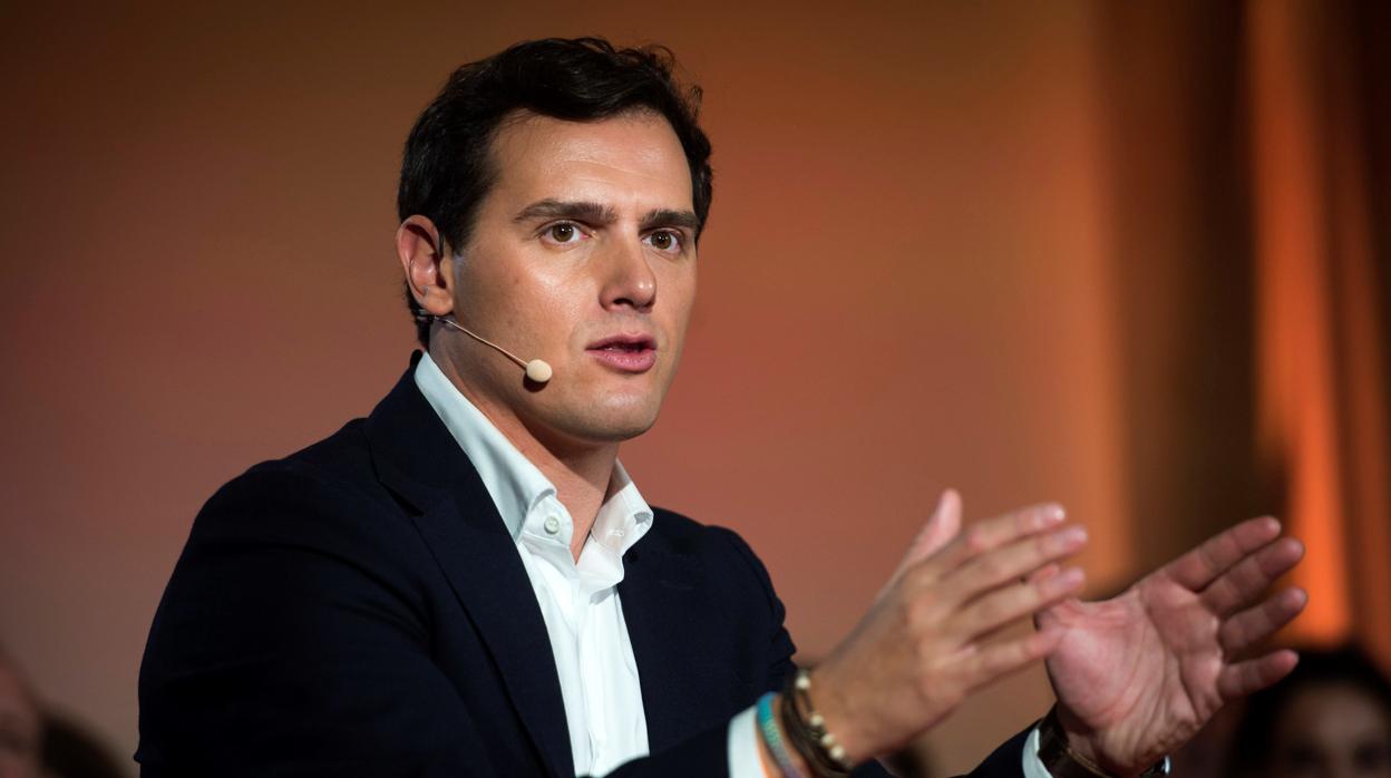 Albert Rivera, en un debate económico la semana pasada