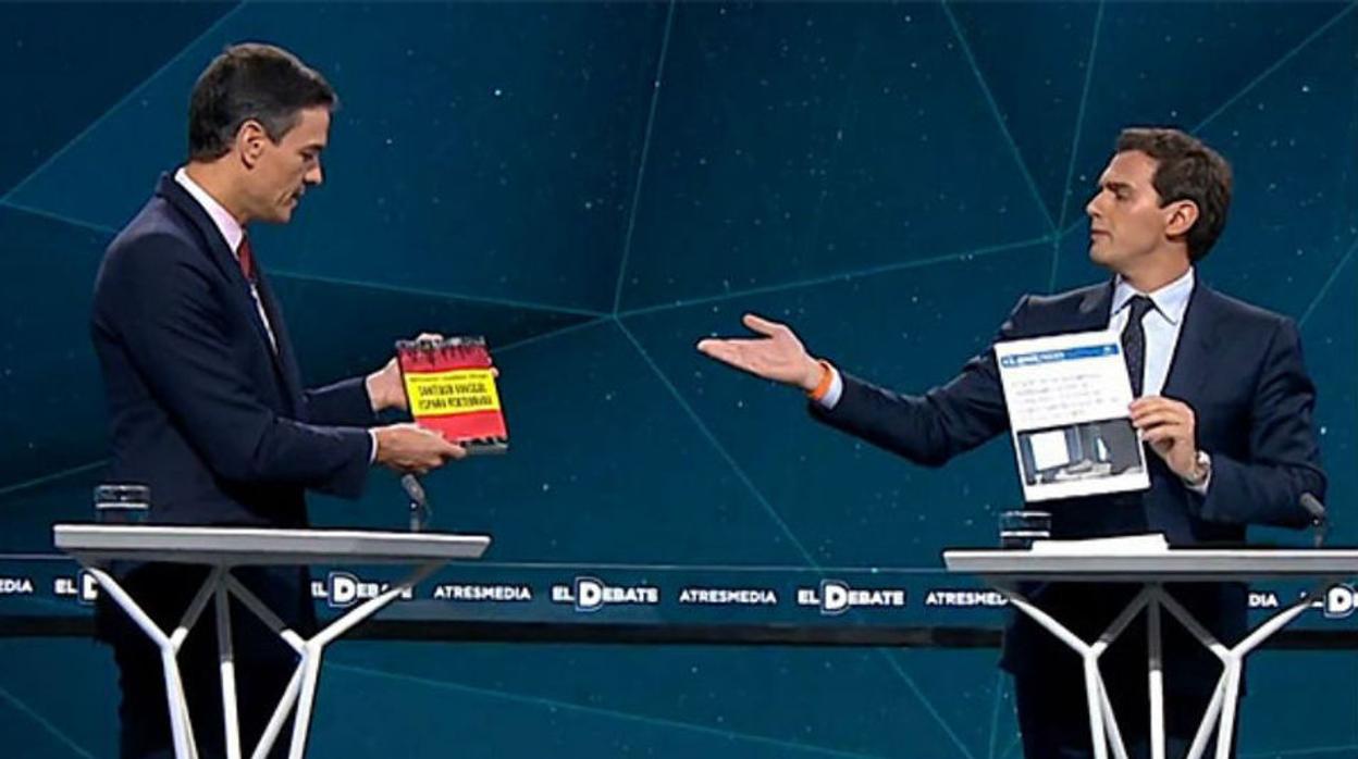 El debate de Atresmedia supera en audiencia al de TVE