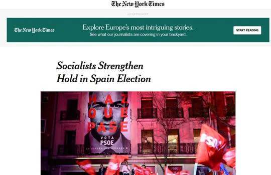Las reacciones de los medios internacionales al resultado electoral: pactos y aparición de la extrema derecha