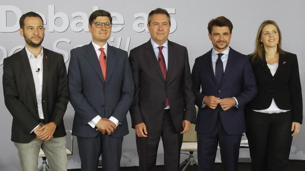 Juan Espadas, el ganador del «Debate a 5 por Sevilla» según los lectores