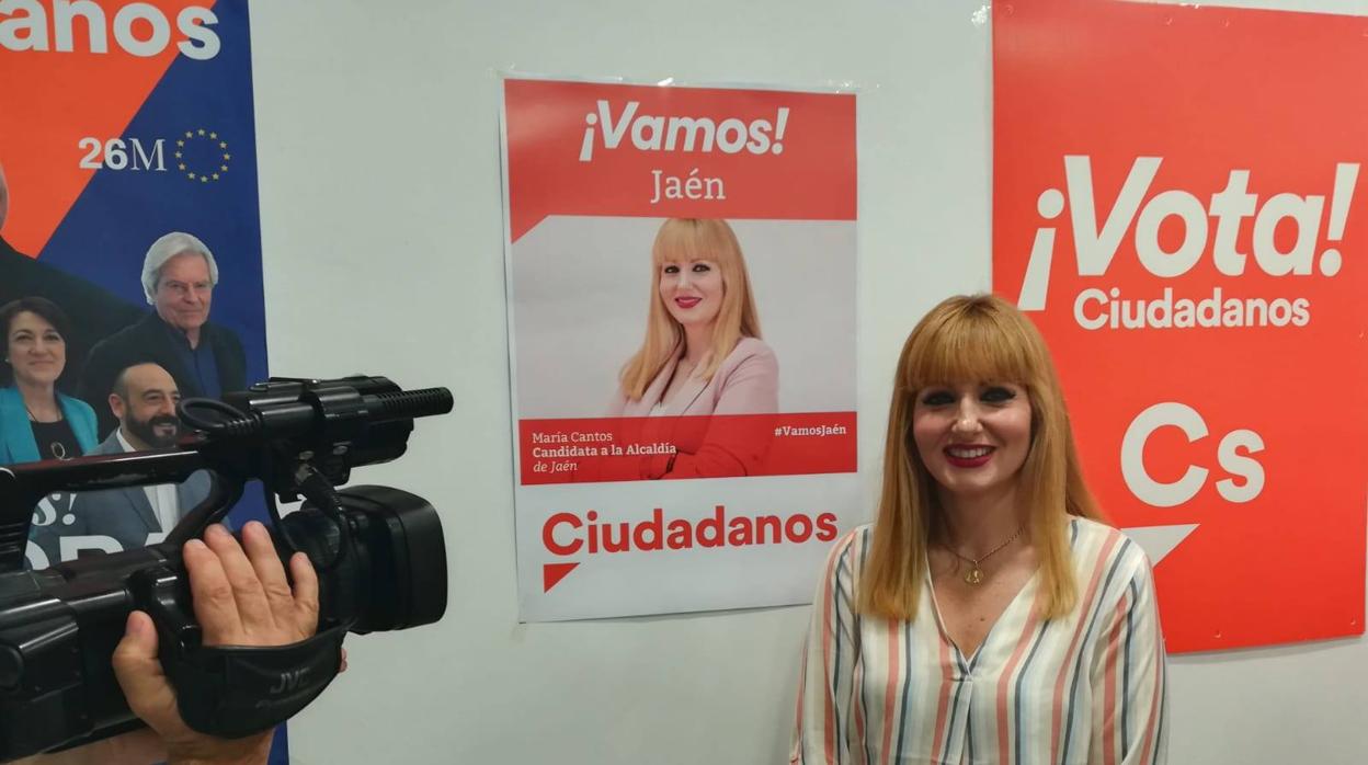 María Cantos, candidata de Ciudadanos en Jaén