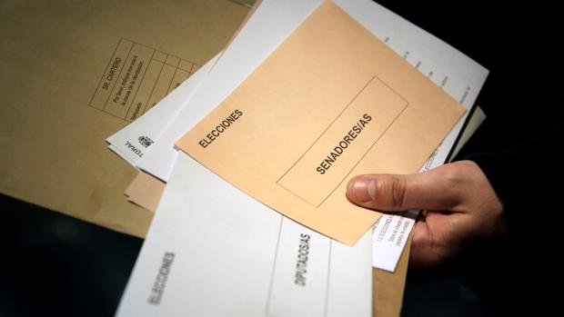 Las peticiones del voto por correo para el 10-N caen un 30 % respecto a las elecciones de abril