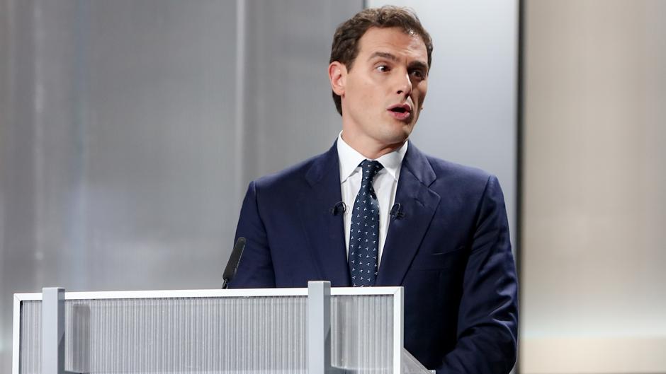 Vea el minuto final de Albert Rivera en el debate