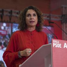 María Jesús Montero, número uno del PSOE por Sevilla