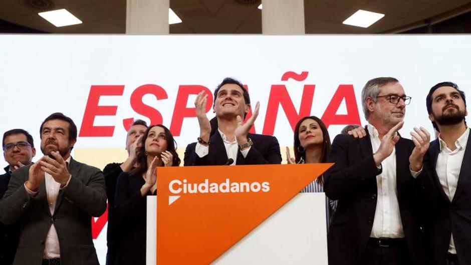 Rivera: «Los malos resultados son del líder que está al frente de ese partido»