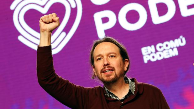 Unidas Podemos apunta 35 diputados con un 50 por ciento escrutado