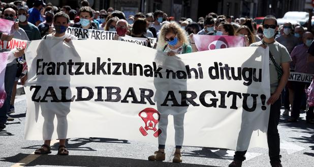 Urkullu calla sobre Zaldívar 150 días después de la tragedia