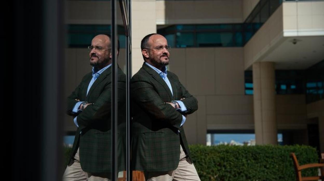 Fernández, fotografiado ayer en Barcelona