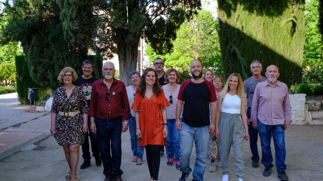 Imagen de los candidatos de Adelante Andalucía en Granada