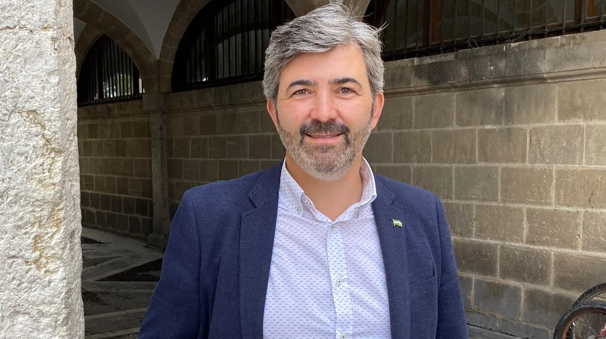 El candidato de Andaluces Levantaos a la Presidencia de la Junta de Andalucía, Modesto González