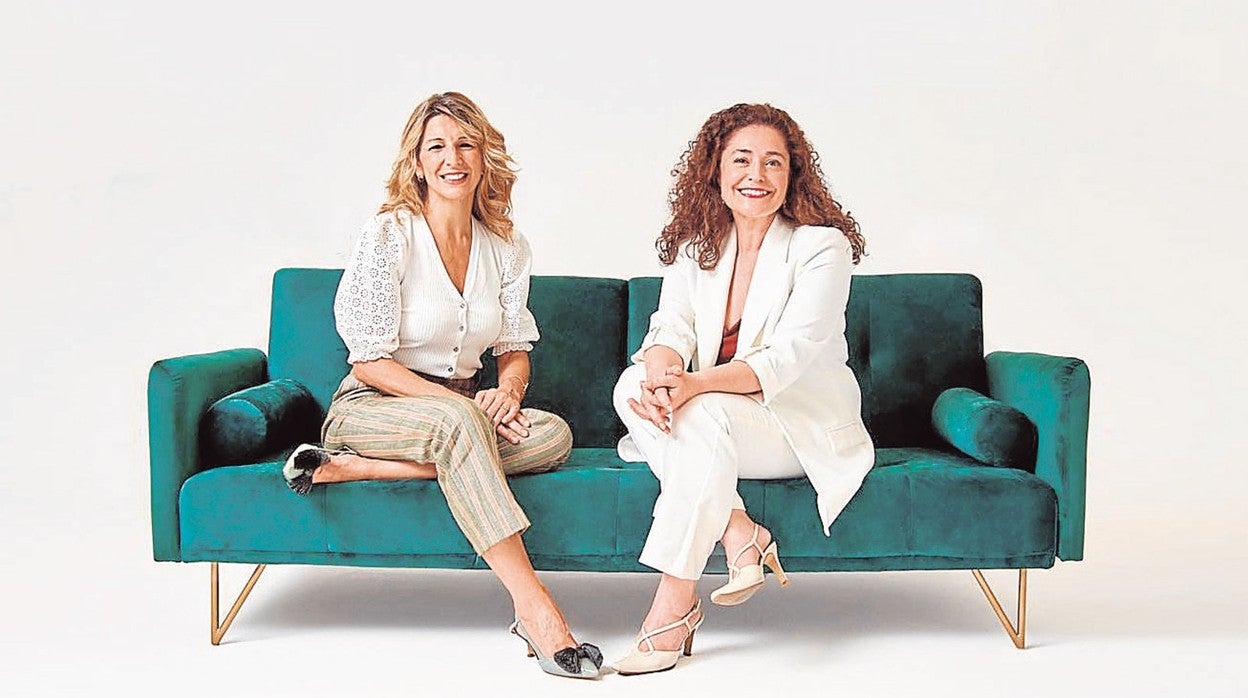 Yolanda Díaz e Inma Nieto