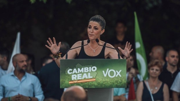 Olona le reitera a Moreno: «El Gobierno de la Junta de Andalucía será con Vox o no será»