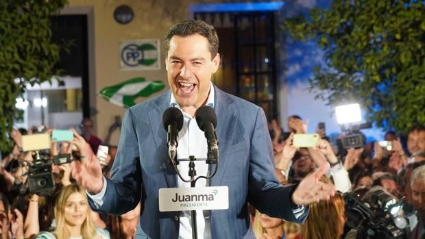 La noche que Juanma Moreno hizo «historia» en Andalucía