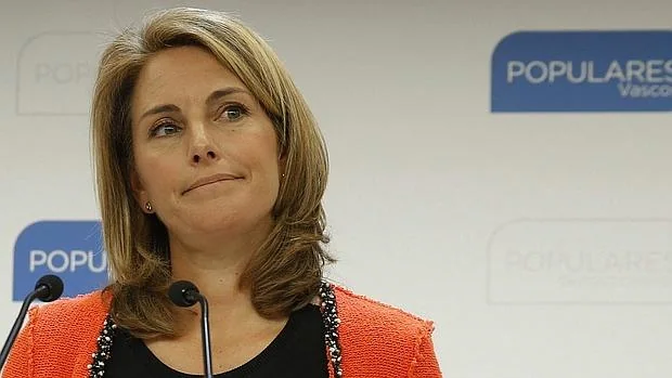 Quiroga dimite como presidenta del PP vasco