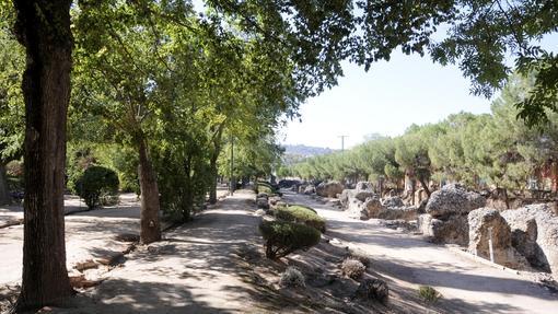 Ruinas en el parque del Circo Romano