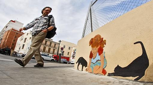 Imagen de una de las obras que forman parte de la muestra