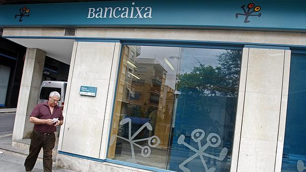 Imagen de una oficina de la extinta Bancaixa en Valencia