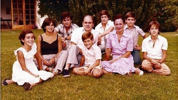 Imagen de archivo de la familia Pujol