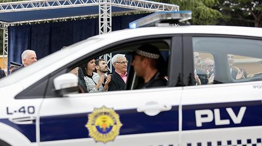 Imagen de Ribó el día de la fiesta de la Policía Local