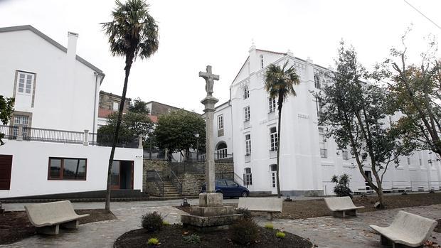 Exterior del nuevo Centro internacional de acogida al peregrino en Santiago