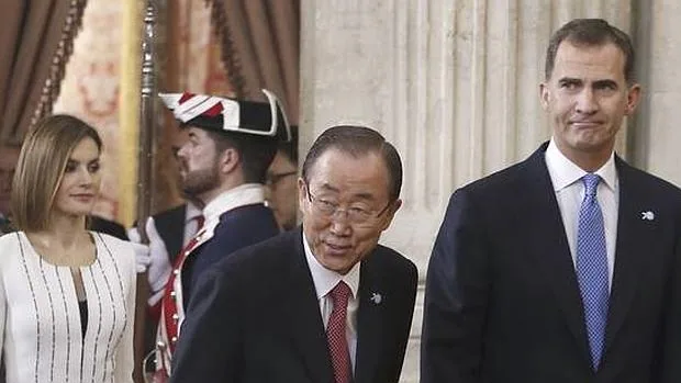 Ban Ki-moon aboga por una España «unida» para seguir trabajando con la ONU