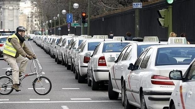 En Madrid hay más de 15.000 taxis