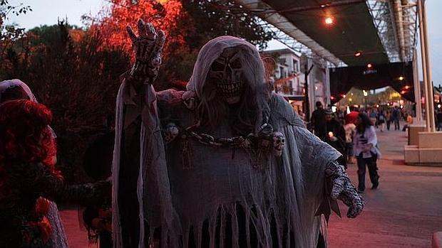 Imagen de una fiesta de Halloween celebrada en Valencia