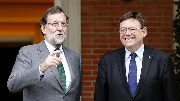 Puig vuelve «satisfecho» con Rajoy pese a no lograr que llegue más financiación