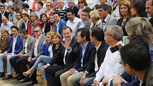 Imagen de la última visita de Rajoy a Alicante