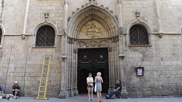Parroquia de Sant Jaume, en la calle Ferran de Barcelona