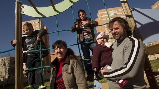 Familia numerosa en Parla