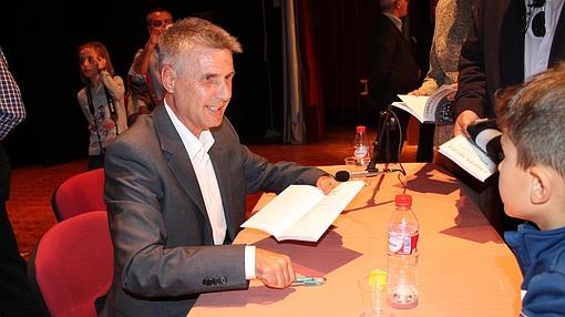 Manolo Piera, en la presentación de su libro