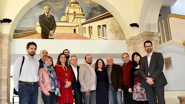 Imagen de la presentación del programa en el Colegio Mayor Rector Peset