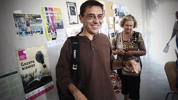 Juan Carlos Monedero en una imagen de esteverano