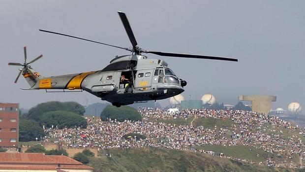 Un helicóptero Superpuma como los que sufrieron los dos accidentes mortales