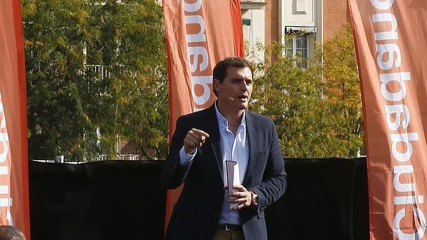 Albert Rivera, presidente de Ciudadanos