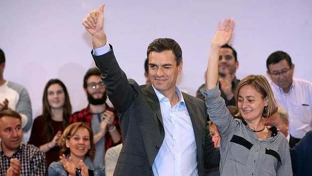 PEdro Sánchez estuvo en Guadalajara para apoyar a los candidatos al Congreso y el Senado